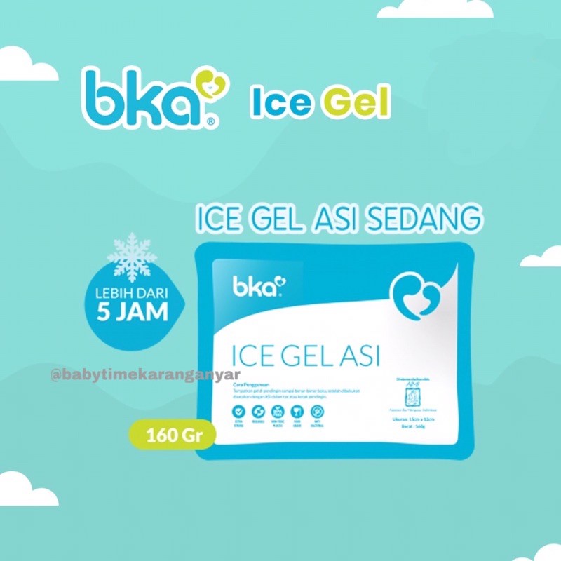 BKA Ice Gel ASI 420gr,  160g, BKA Ice Gel OFFICE PACK, Little Baby