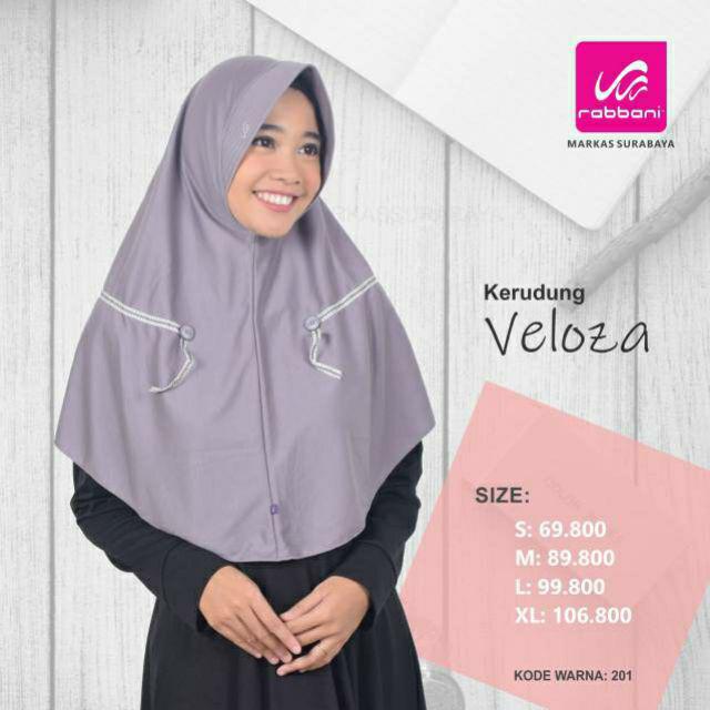 KERUDUNG INSTAN KAOS VELOZA RABBANI-201