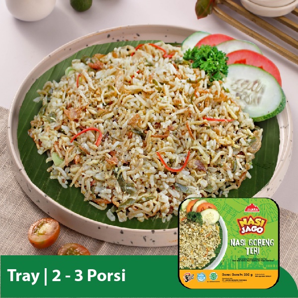 

Laukita Nasi Goreng Teri Tidak Pedas Frozen Food [250g]