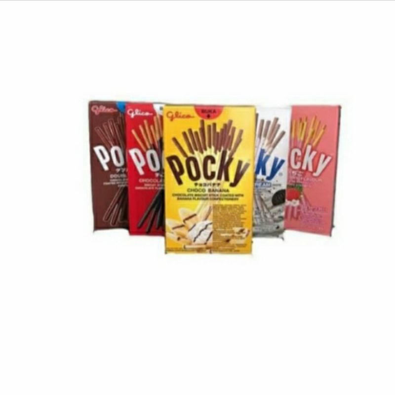 

Glico Pocky Stick Chocolate/Strawberry/Choco Banana/Double Choco