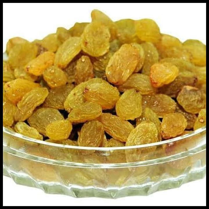 

Golden Raisin 1Kg / Kismiss Kuning 1Kg