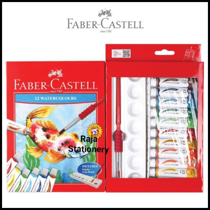 

Best Sale Faber Castell 12 Watercolour Tubes 12Ml / Cat Air 12 Warna 12 Ml