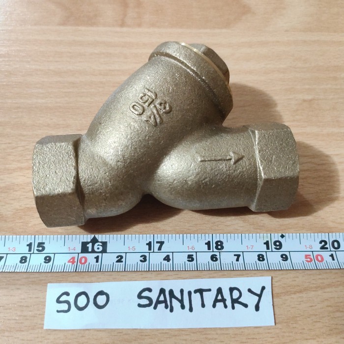 Y Strainer 3/4" Onda Kuningan