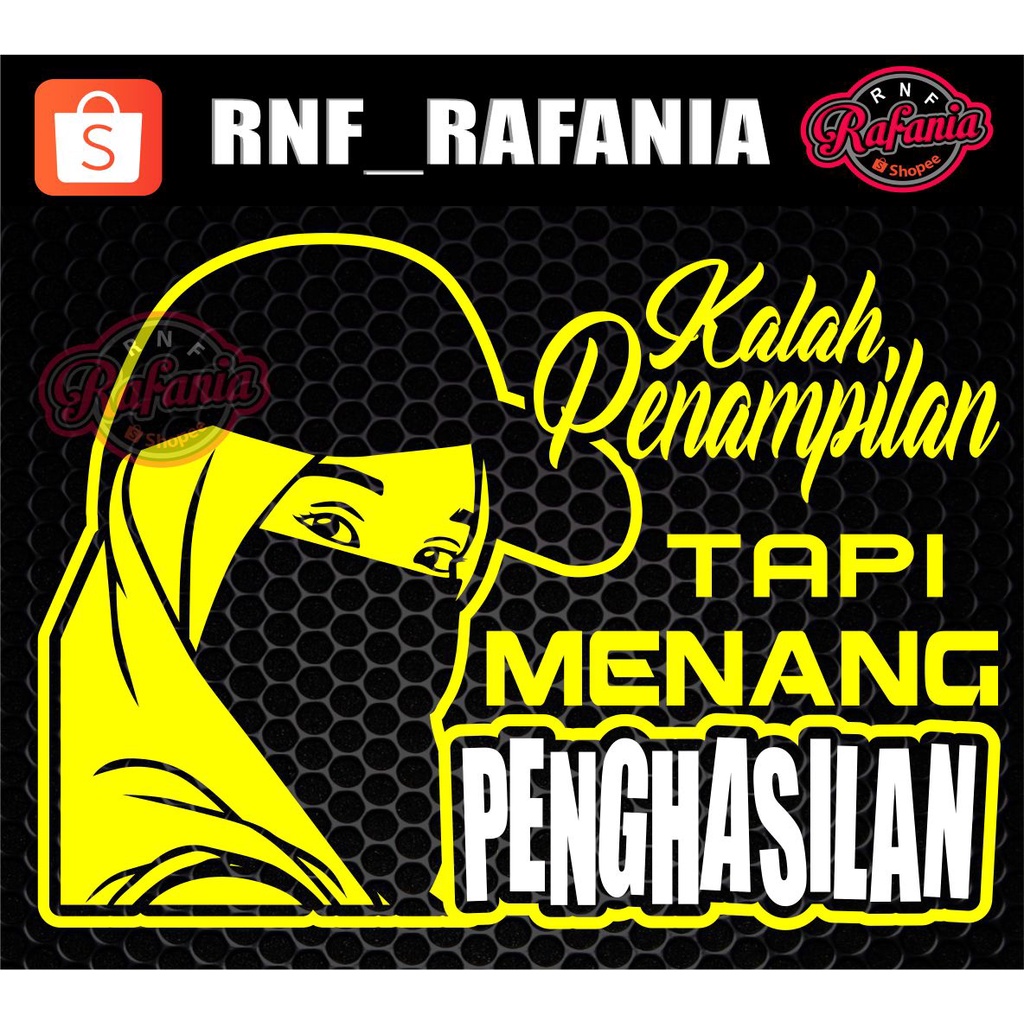 CUTTING STICKER KACA PINTU MOBIL KALAH PENAMPILAN TAPI MENANG PENGHASILAN