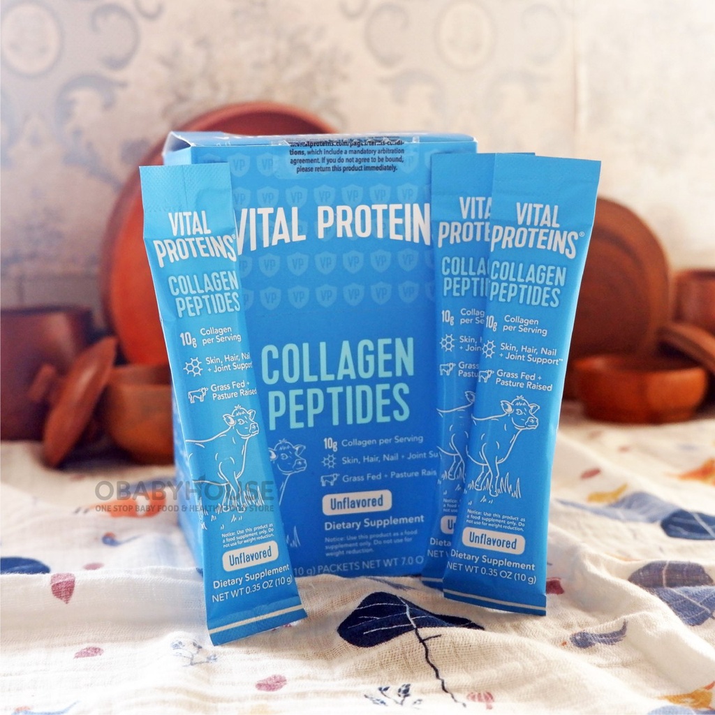 Vital Proteins Collagen Peptides - Unflavored 10 gr (Sachet)