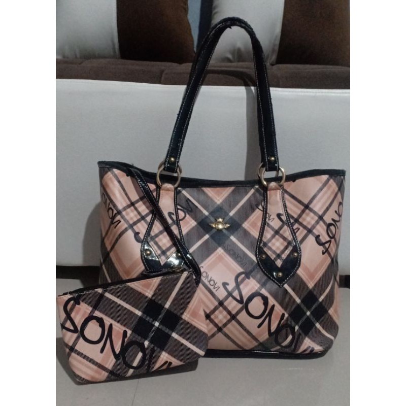 Tas Preloved atau Second totebag brand Sonovi London Original