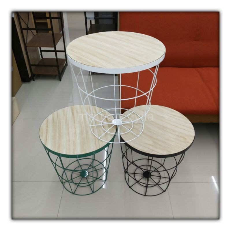 Meja Toby informa / Meja samping / meja sudut / meja minimalis serbaguna