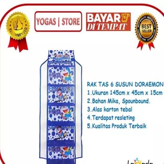 Rak Tas Karakter / Rak Tas Gantung Karakter. Yogas Store