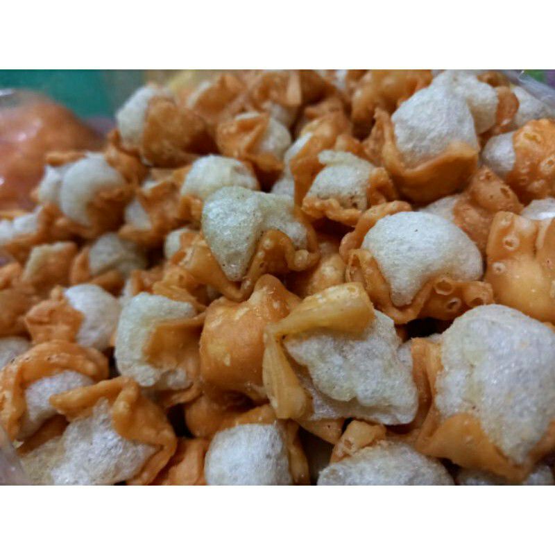 

siomay mini kering pedas toping baso Aci 500grm