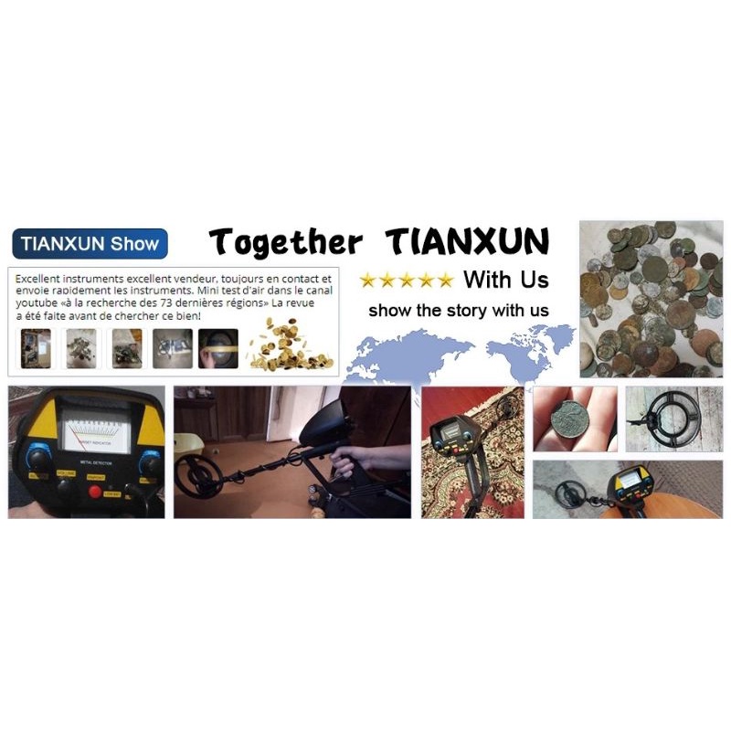 PROMO TIANXUN Metal Detector Emas Alat Pendeteksi Emas Logam Metal Gold Silver Detector Waterproof - MD-4080 Metal detektor logam emas alat deteksi logam emas alat pencari emas Logam metal detector emas 7ROTHLBK