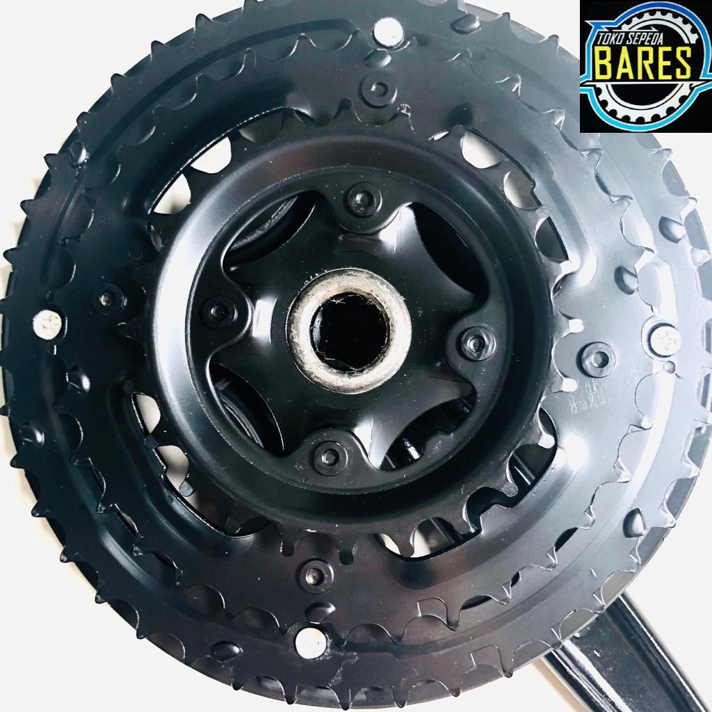 Gir Tengah Sepeda MTB Melano SJ-170 42T - 34T - 24T Triple Speed / Crank Gear