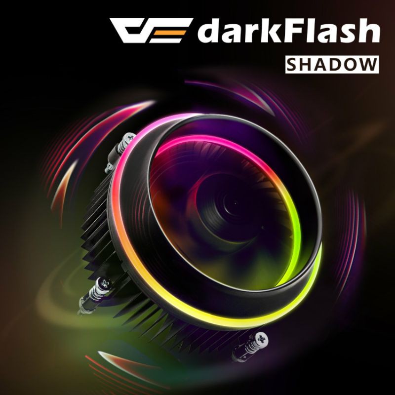 Aigo Darkflash Shadow Addressable RGB Aura Sync CPU Cooler Intel socket 115x only