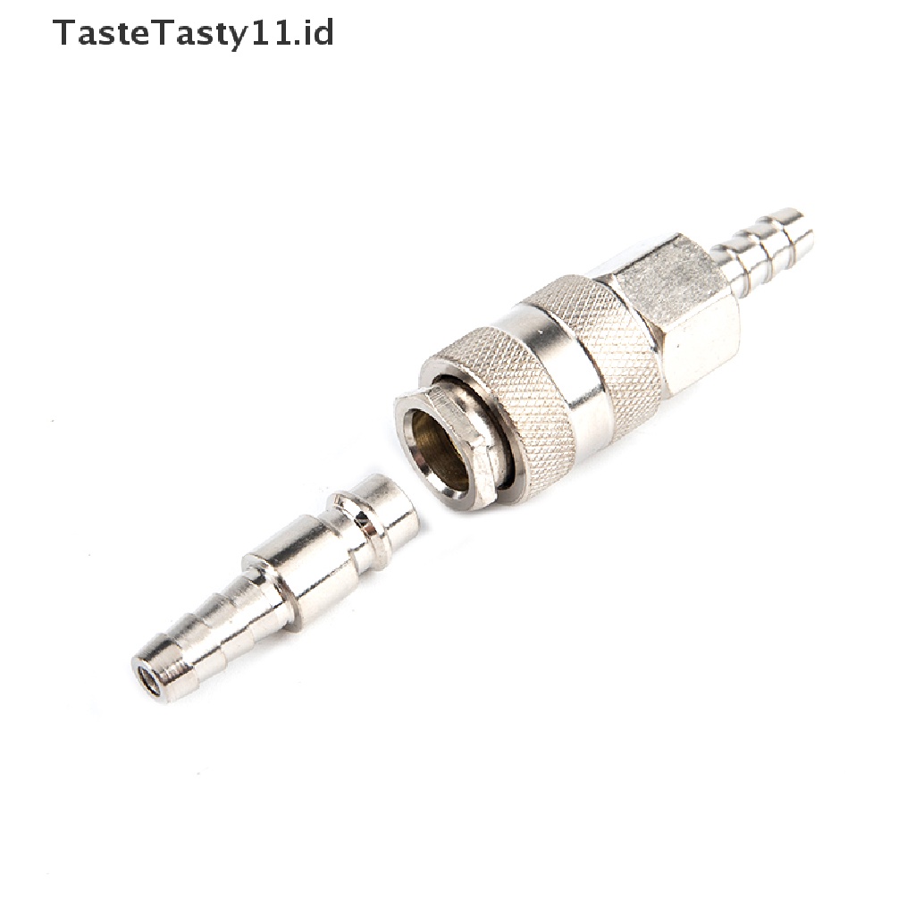 (TasteTasty) Adaptor Konektor Pneumatik + Plug EU Untuk Kompresor Udara