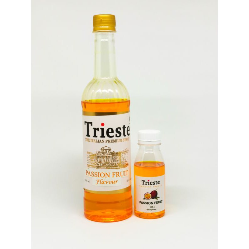 Sirup Markisa Trieste 100ml - Trieste Syrup Passion Fruit 100ml