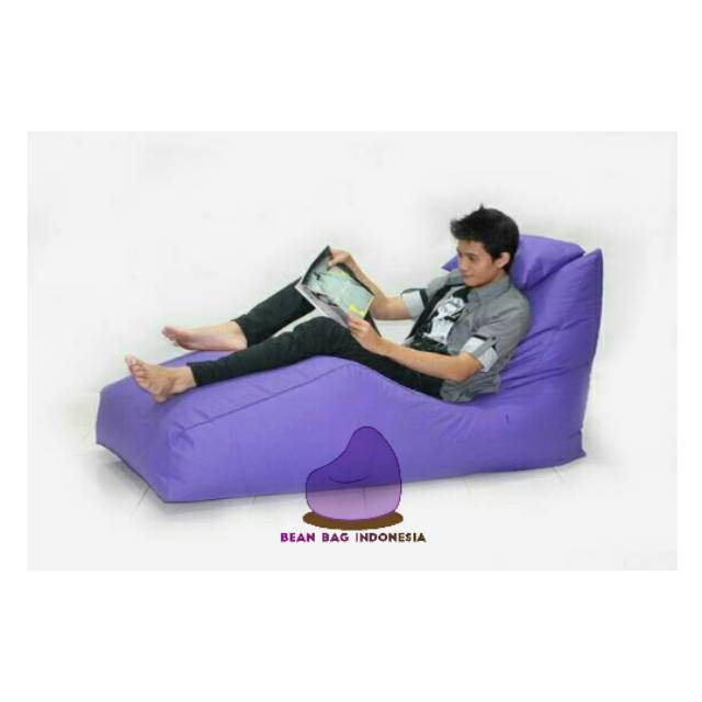 Lazy Chair Beanbag Kursi Sofa Santai Hotel Berkualitas Bean Bag Sunbed Sun Lounger Bedding Mattress