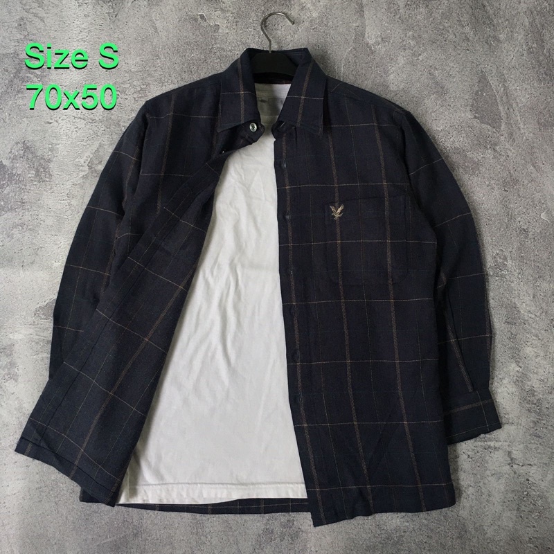 flannel lyle & scott