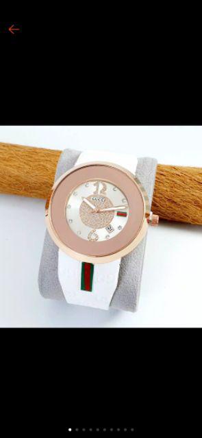 Best Seller !!! Jam Tangan Wanita Gci 1758 Ui Rubber Tanggal Aktif Bisa Bayar Di Tempat
