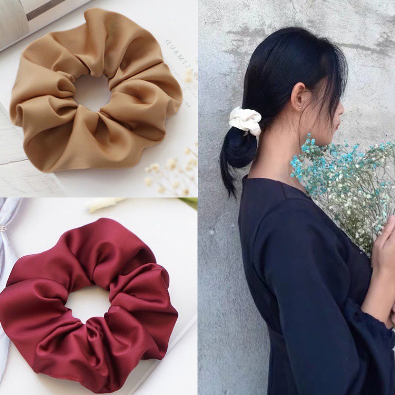 SCRUNCHIE IKAT RAMBUT CEPOL HIJAB JUMBO / IKAT RAMBUT CEPOL / IKAT RAMBUT HIJAB / KUNCIRAN CEPOL