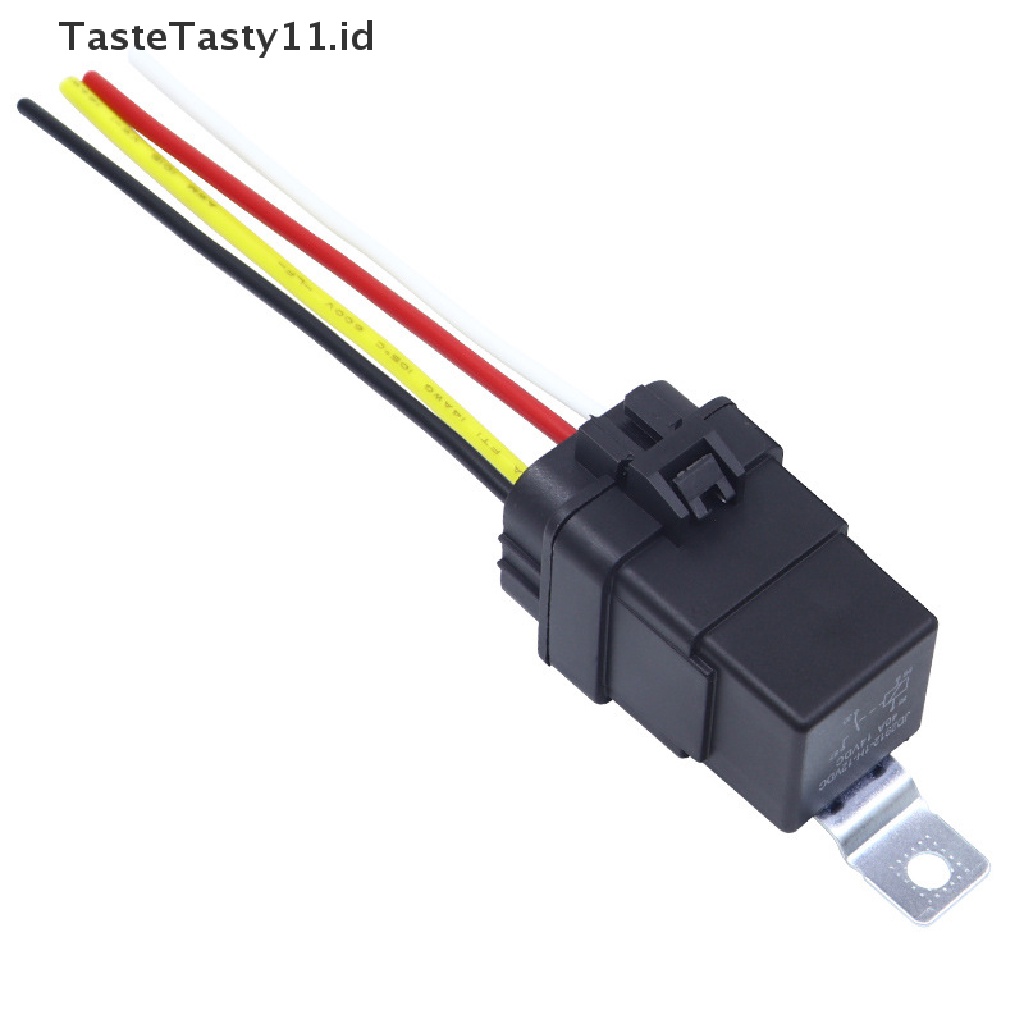 Relay Kabel Terintegrasi Tahan Air DC12V / 24V 5Pin / 4pin Untuk Mobil