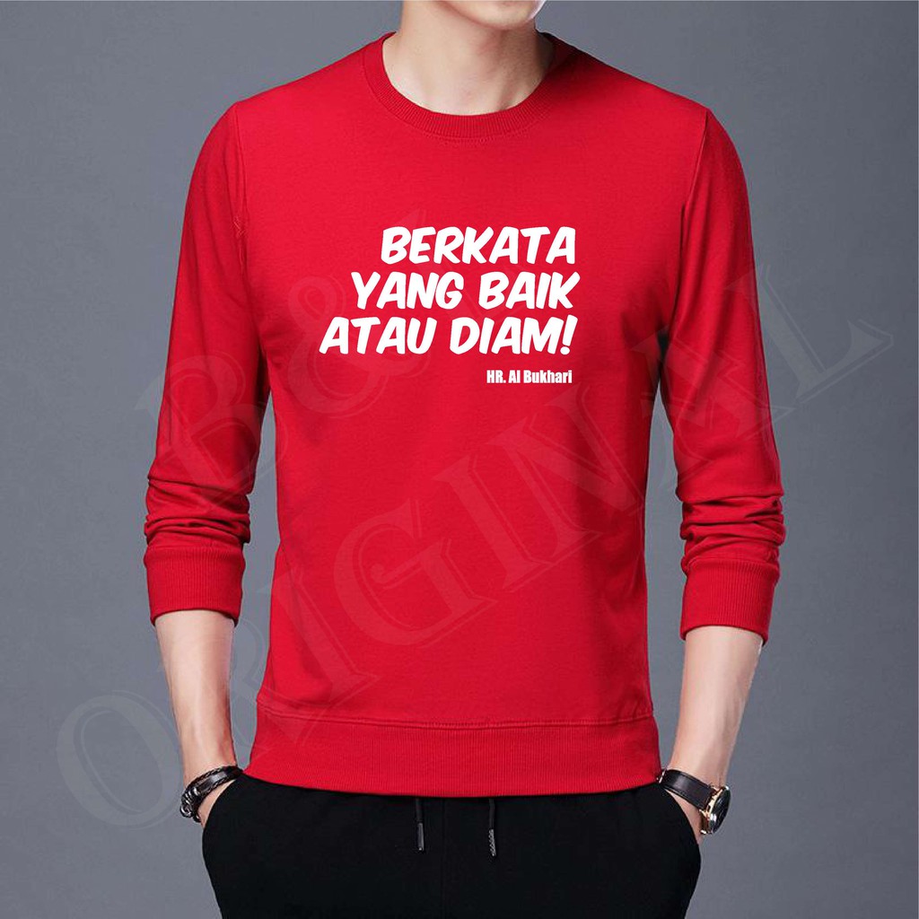 BS/COD/BAJU KAOS PRIA BERKATA 2XL-3XL DISTRO//GOOD QUALITY