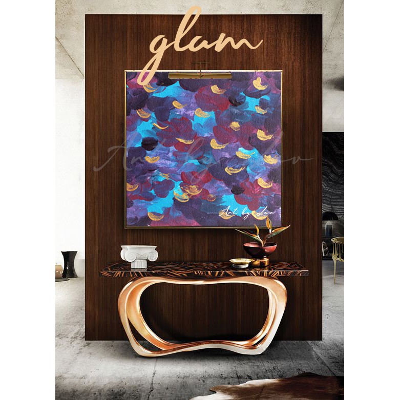 Dekorasi DInding / Poster / Lukisan Abstrak / Lukisan Dinding / Lukisan Kanvas / Abstract Painting