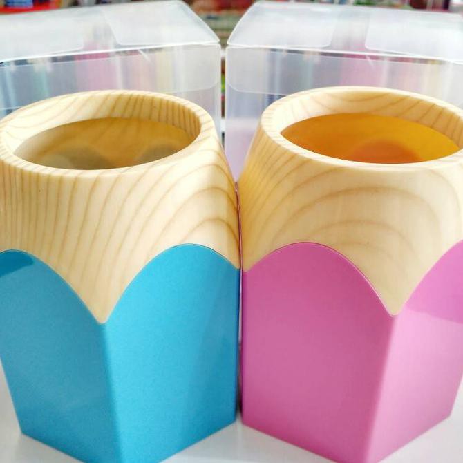

Big Sale Tempat Pena/Pen Stand/Desk Set Bentuk Pensil Bagus Unik Big Sale