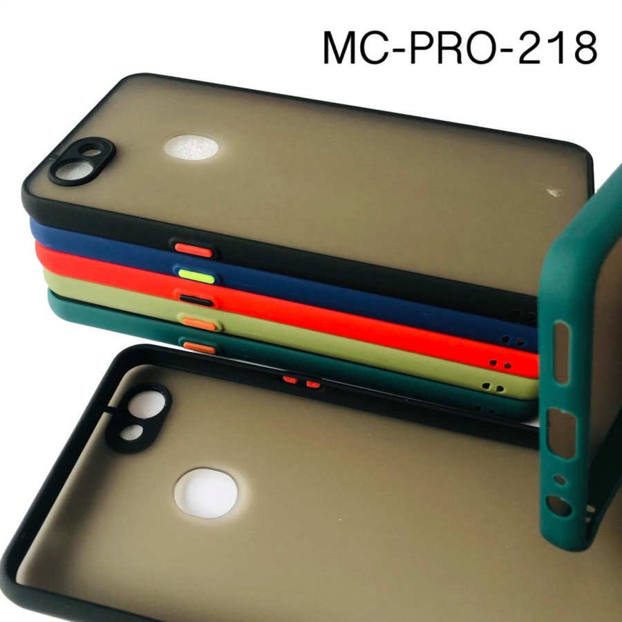 Oppo F1S F5 F7 F9 F11 Pro Neo 9 7 A37 A71 A1K Case Bumper Candy Matte Hybrid Casing Hard Aero-6