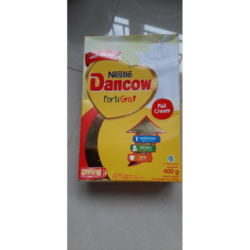 Susu Dancow Full Cream Fortigrow 400gr