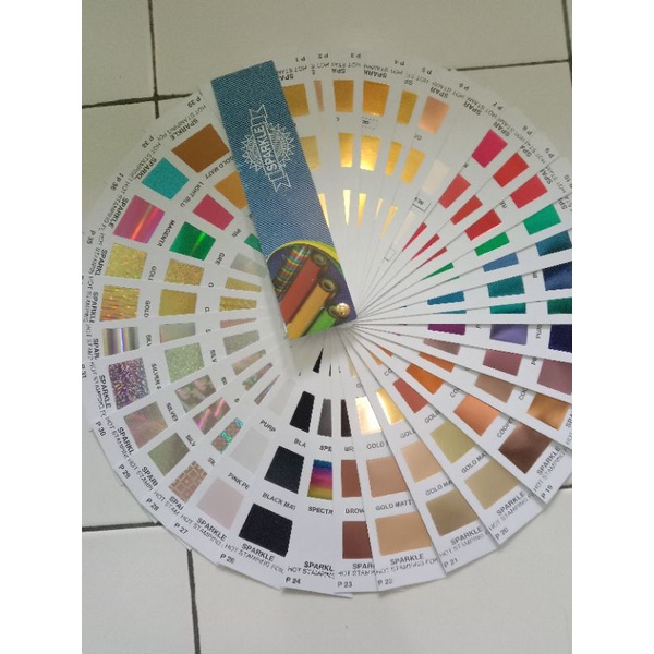 

Hotstamping Foil Warna Hijau dan Merah ECER