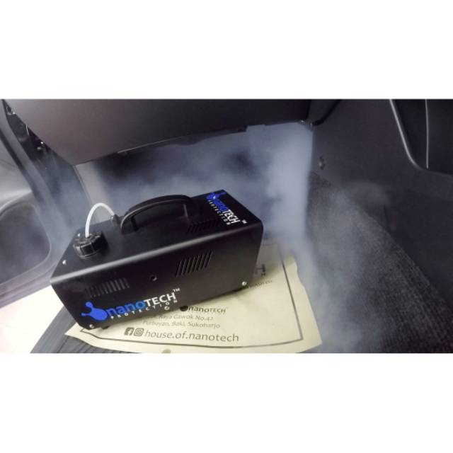 MESIN FOGGING MOBIL - nanoTECH PROTECTION - Alat Fogging Mobil - Fogging Machine - Fogg Machine - Healthy Air Fumigation Machine - bonus Cairan Fogging Mobil