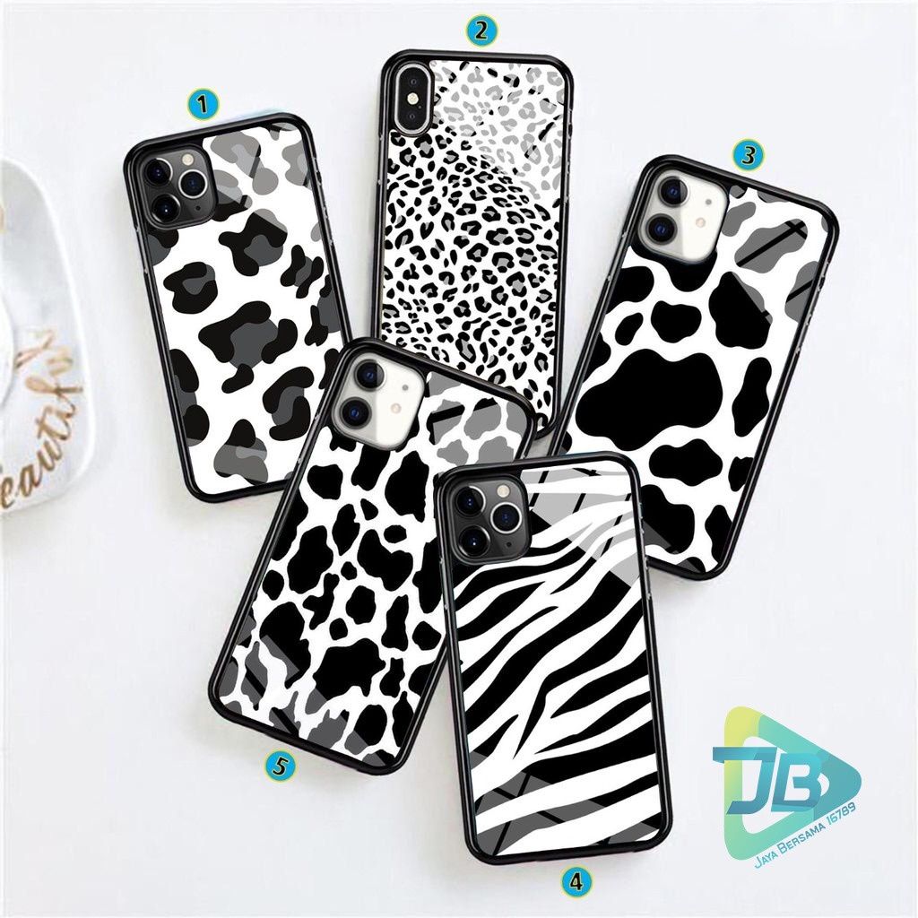 HARDCASE 2D GLOSSY LEOPARD OPPO VIVO XIAOMI SAMSUNG REALME IPHONE ALL TYPE JB5682