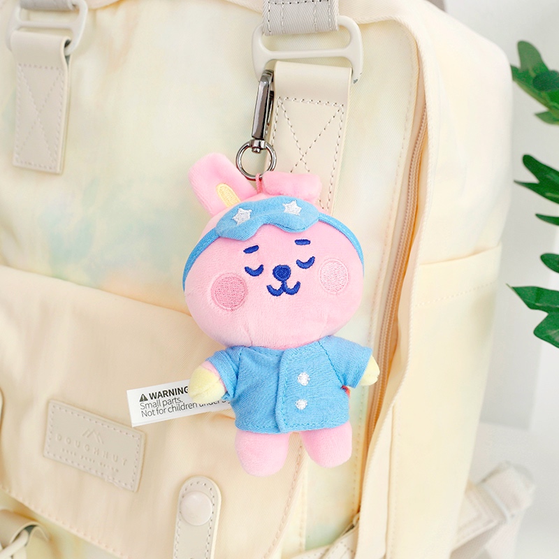 Kpop Plush Doll Cute Toys Soft Pillow Keychain Key Ring Charm Pendant