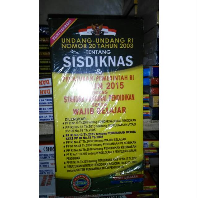 

Undang- undang sisdiknas standar nasional belajar