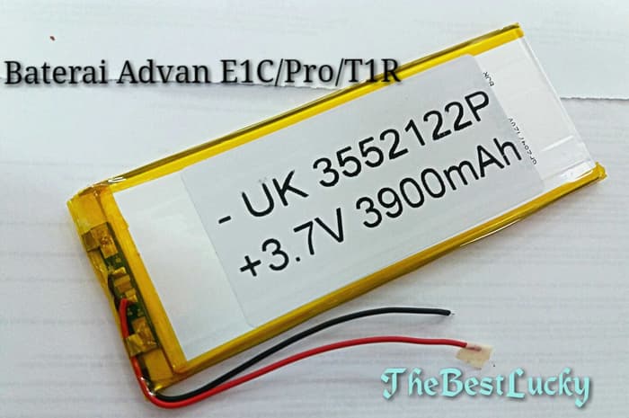 Baterai/Battery Tablet Advan E1C/3G/E1C +/Pro T1J 3.7V 3900mAH