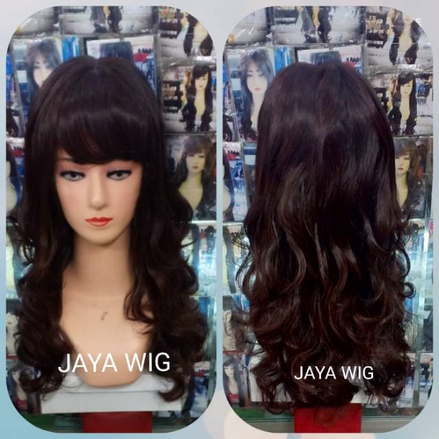 WIG KERITING PANJANG