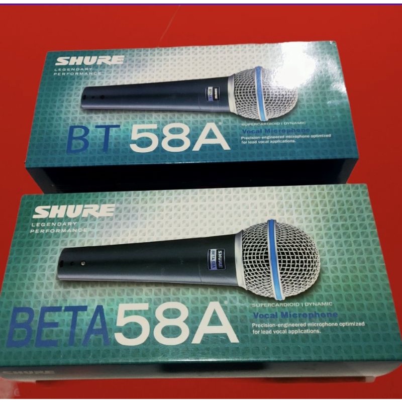 Mic shure BT/BETA 58A