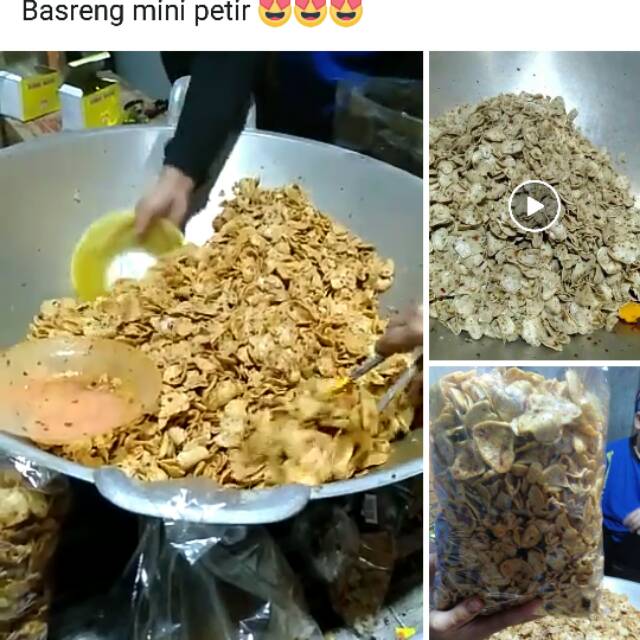 

Basreng mini petir 500 gram