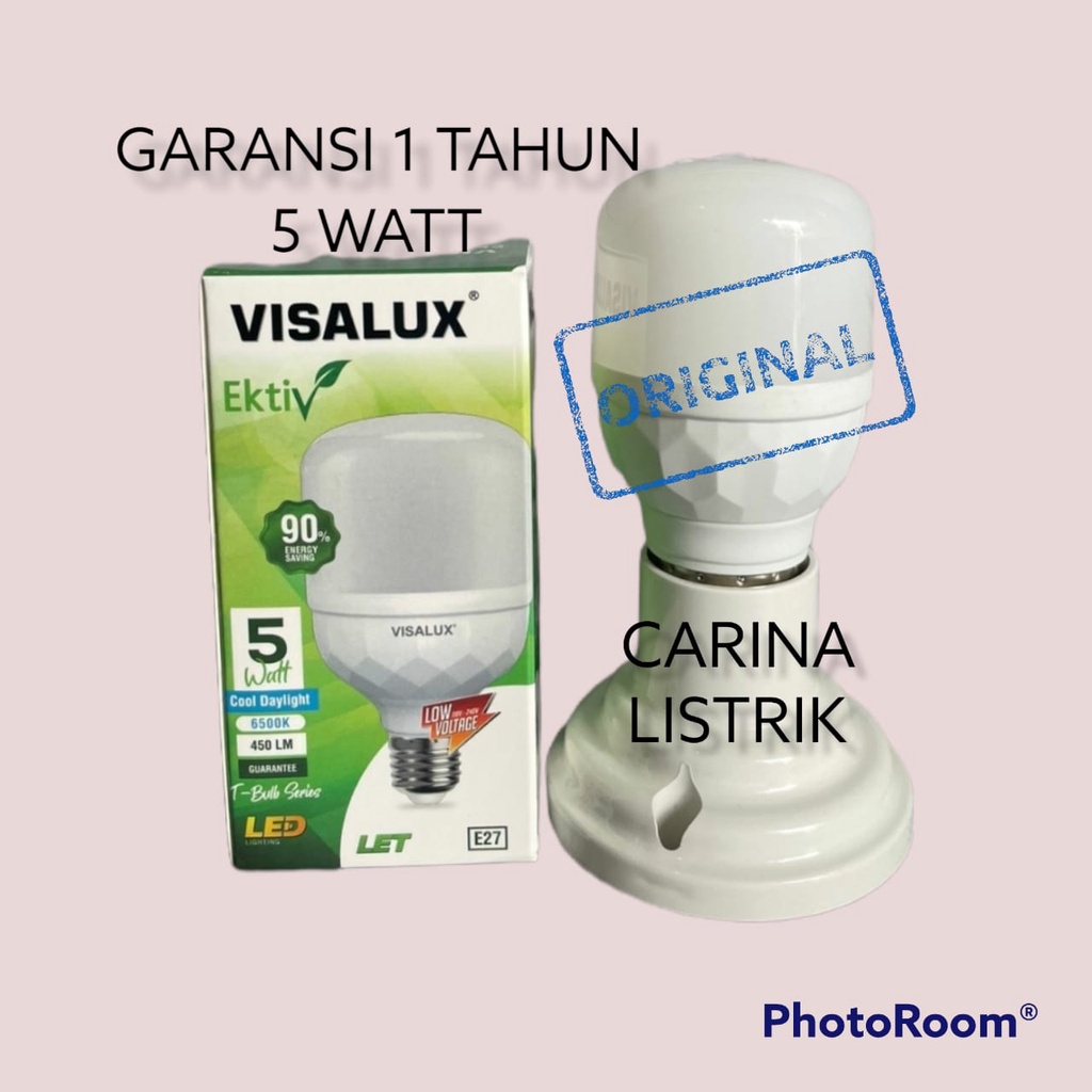 VISALUX EKTIV LAMPU LED CAPSULE 5W GARANSI 1 TAHUN SNI