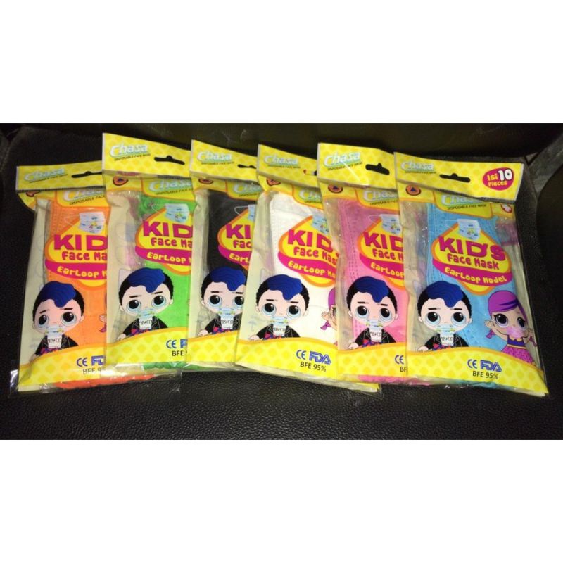 MASKER KF94 ANAK ISI 10 PCS READY