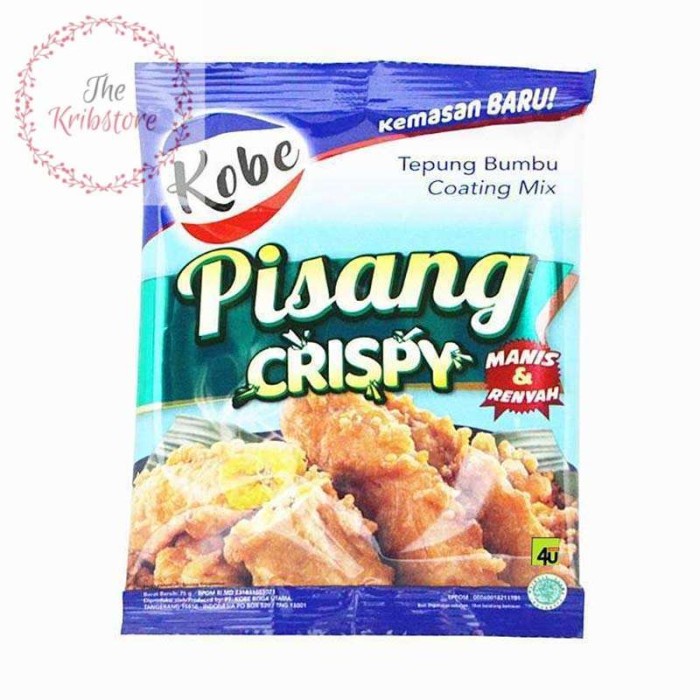 

Kobe Tepung Bumbu Pisang Crispy [75 gr/Sachet]