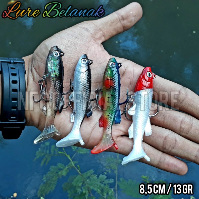 Lure belanak 8,5 cm / 13 gram Umpan casting bentuk ikan belanak