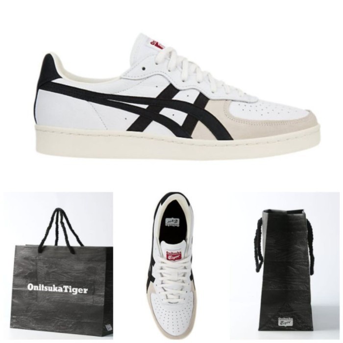 Sepatu ONITSUKA TIGER GSM FRANC1 Original Leather 100% Store Guarantee - Putih, 41