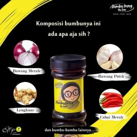 

Ready- Bumbu Ireng Yu San Distributor Resmi - Pedas