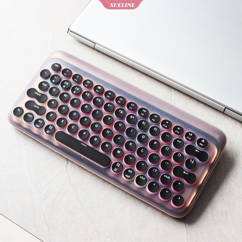 Cover Pelindung keyboard Komputer Bahan Silikon Anti Debu