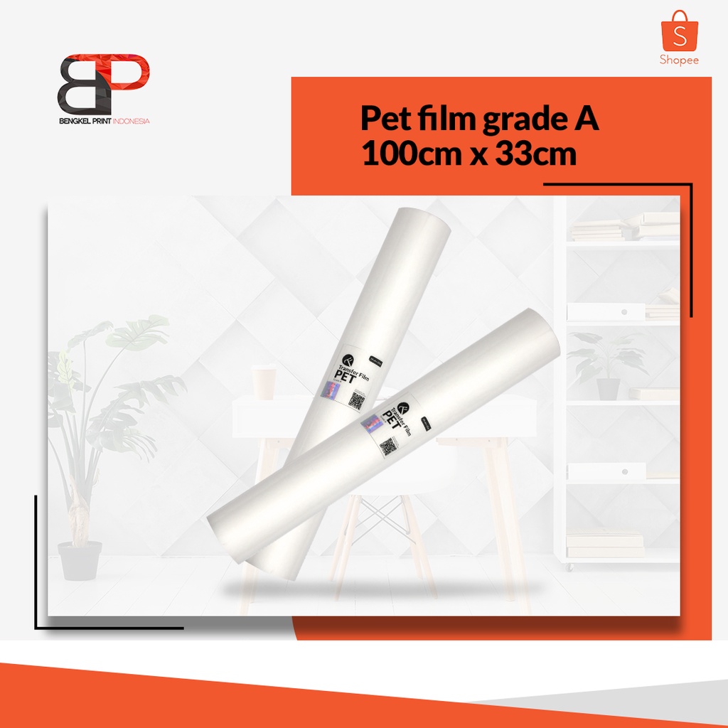 PET FILM DTF GRADE A 33CM x 1M | METERAN