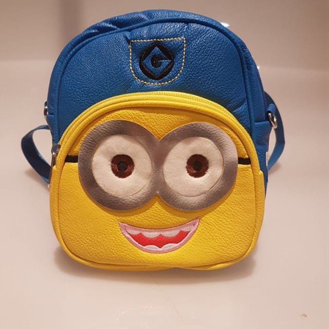 Tas Selempang Anak Minion Import