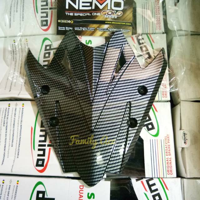 Visor Aerox 155 Carbon - Visor Yamaha Aerox 155 Carbon NEMO