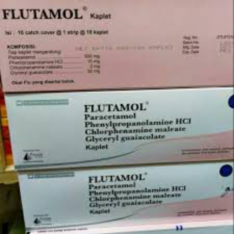 Flutamol Obat Flu dan Batuk 10 Tablet