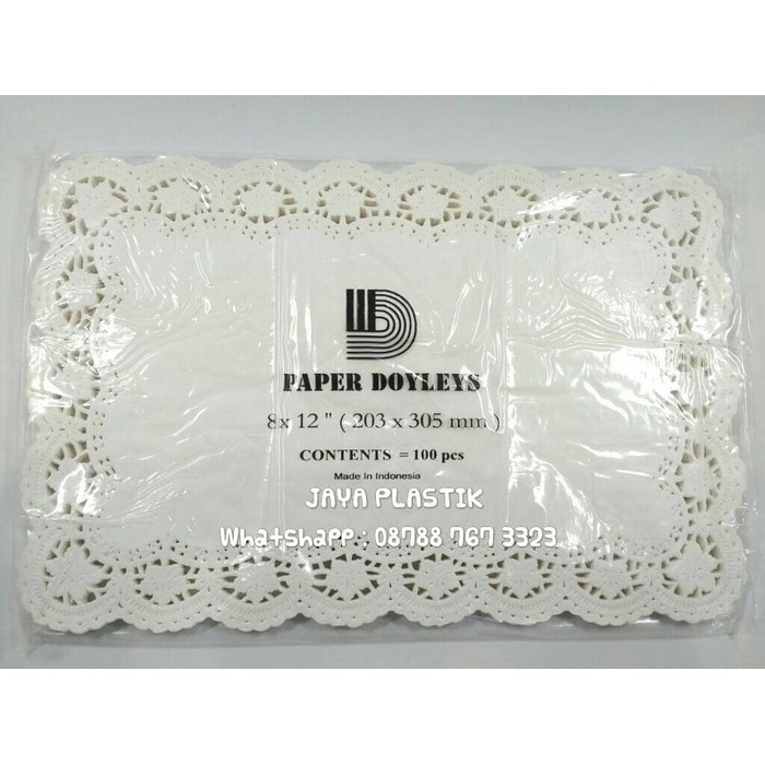 

Paper Doyleys / Paper Doli Persegi Empat 8" X 12" Termurah