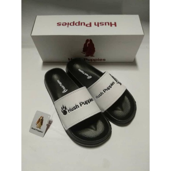 Sandal Hush puppies Slide, Sandal slide pria/wanita, Sandal hush puppies Unisex grade Ori vietnam